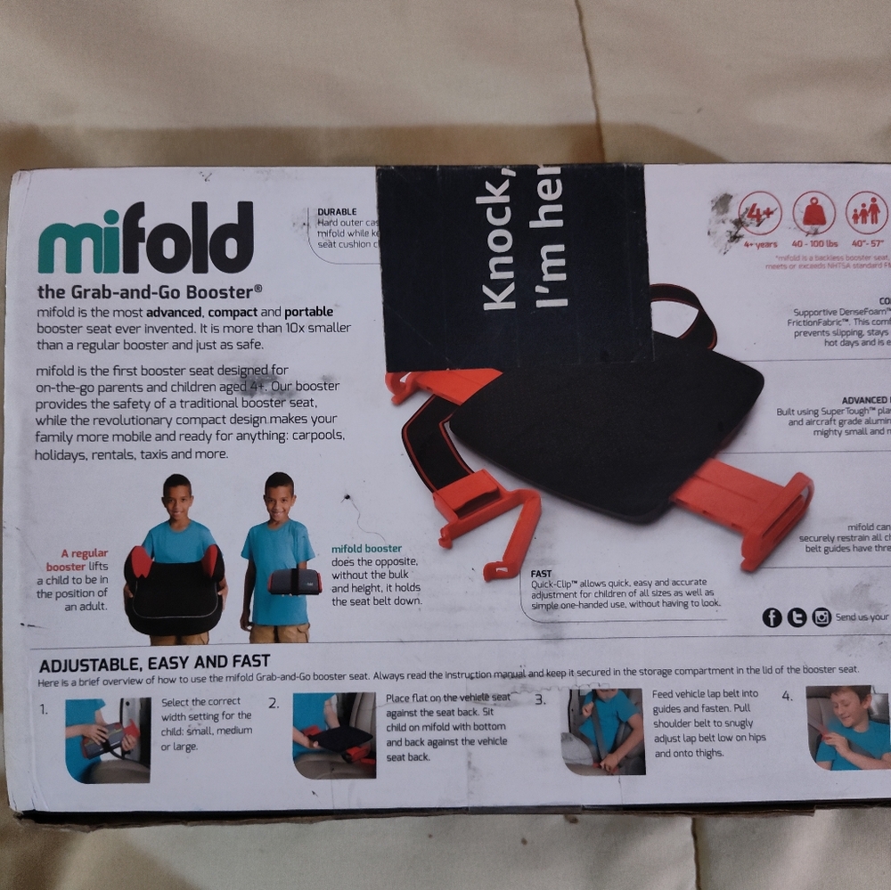 MIFOLD Grab&Go booster